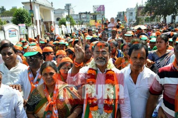 BJP's Vijay-Utsav begins across Tripura